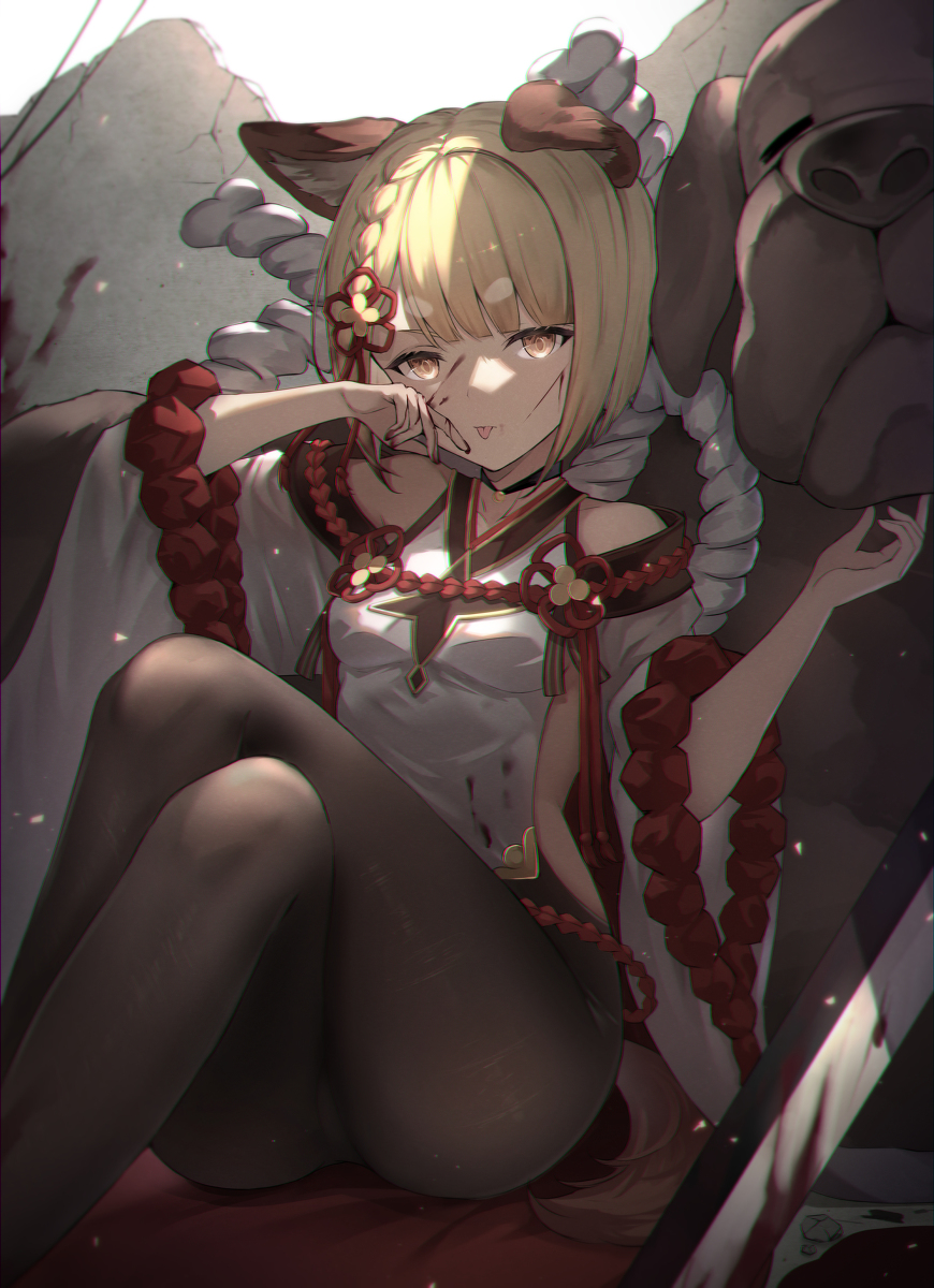 This is a pixiv picture whose title is ヴァジラ.
