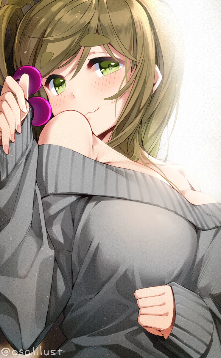 This is a pixiv picture whose title is 犬子さん.
