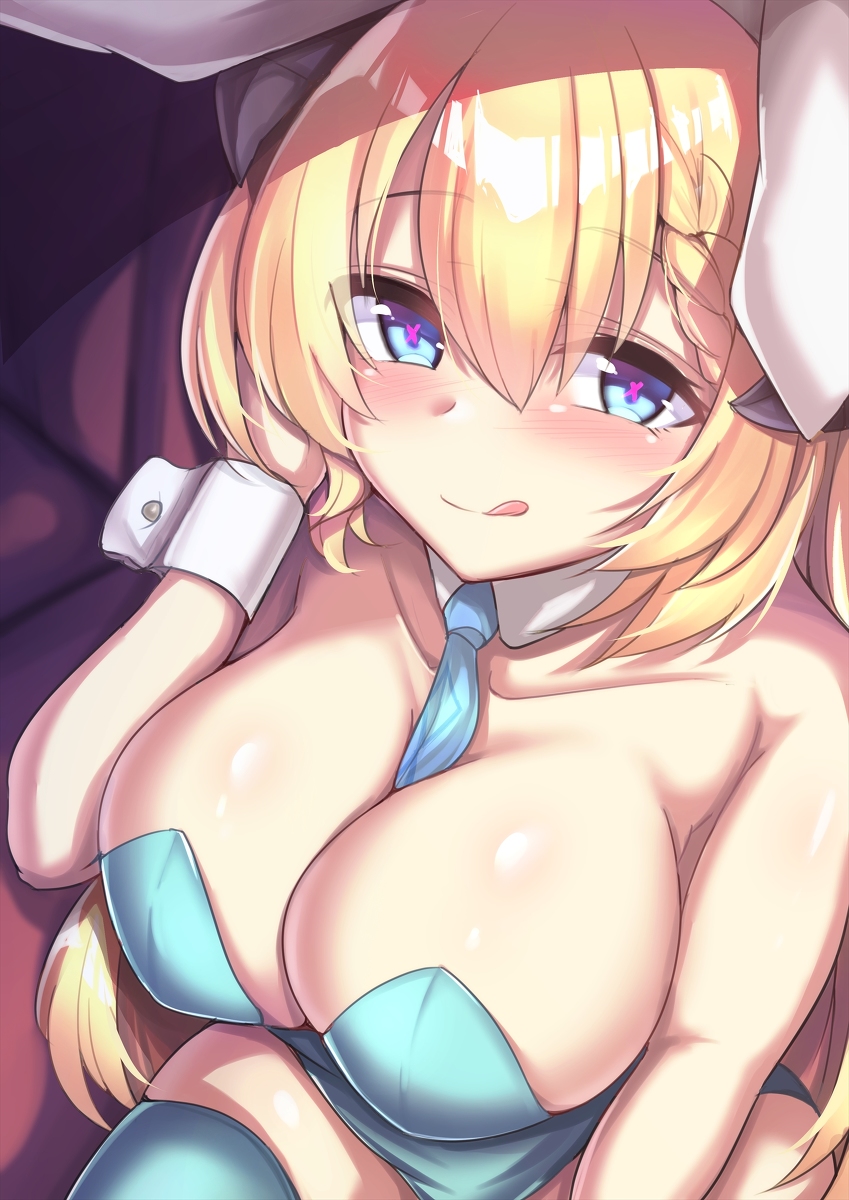 This is a pixiv picture whose title is はらぺこバニーアカリ.