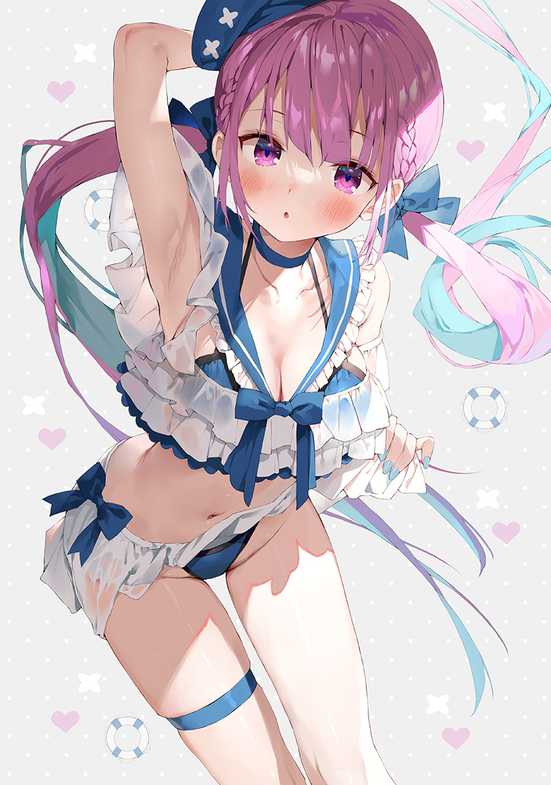This is a pixiv picture whose title is アクアート4表紙絵.