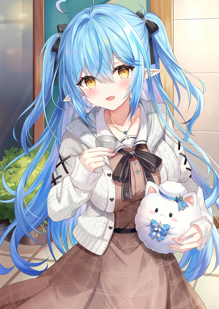 This is a pixiv picture whose title is ラミィちゃんとおでかけ.