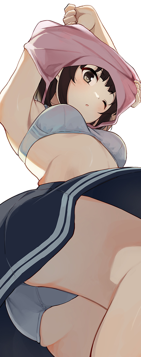 This is a pixiv picture whose title is 加藤恵.