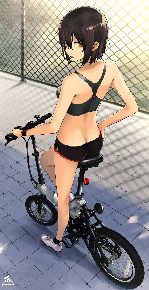 This is a pixiv picture whose title is ミニベロ.