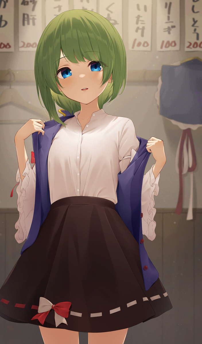 This is a pixiv picture whose title is 映姫様との私的なお付き合い.