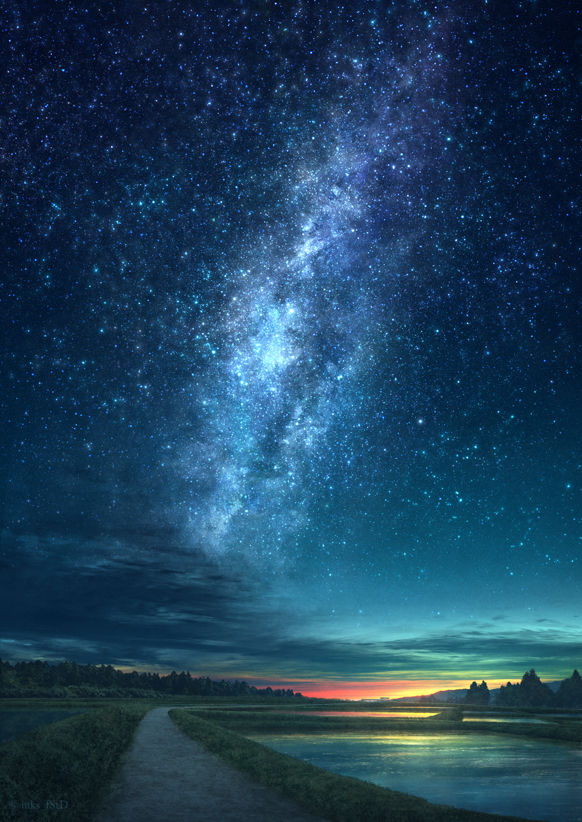 This is a pixiv picture whose title is 東雲.