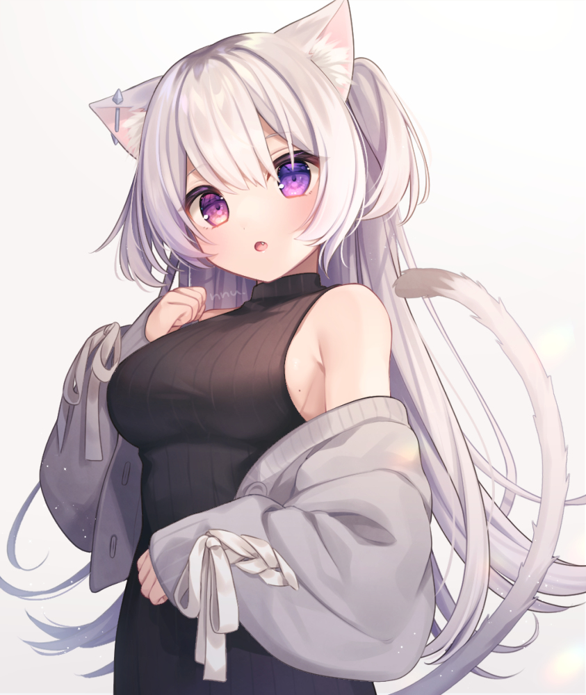 This is a pixiv picture whose title is にゃ.