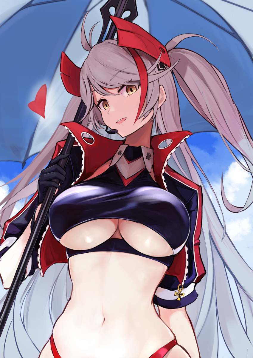 This is a pixiv picture whose title is プリンツ・オイゲン.