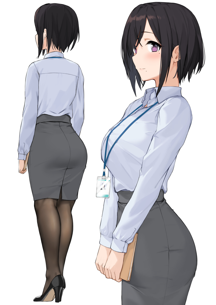 This is a pixiv picture whose title is OL.