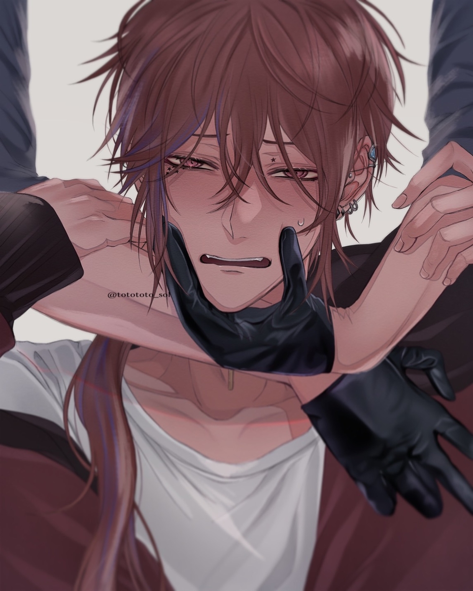 This is a pixiv picture whose title is 愛される側になるとたじる.