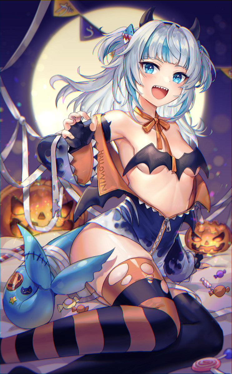 This is a pixiv picture whose title is Gura.