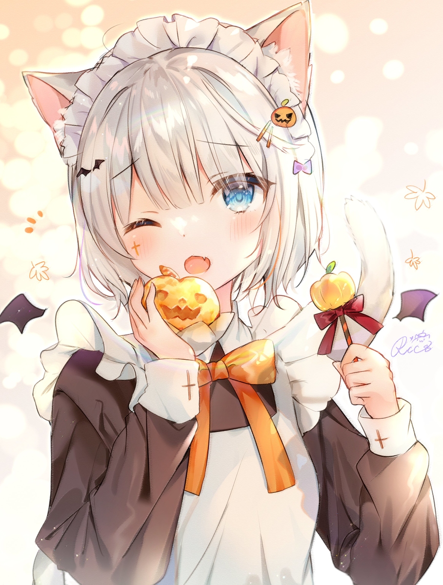 This is a pixiv picture whose title is ハッピーハロウィン🎃.
