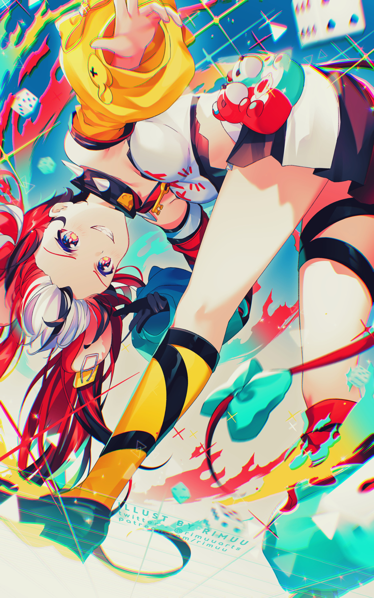 This is a pixiv picture whose title is 🎲🧀.