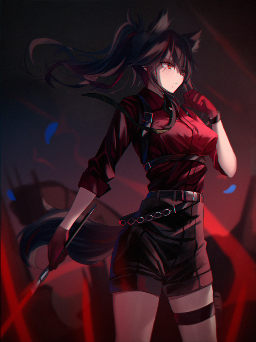 This is a pixiv picture whose title is テキサス🐺.