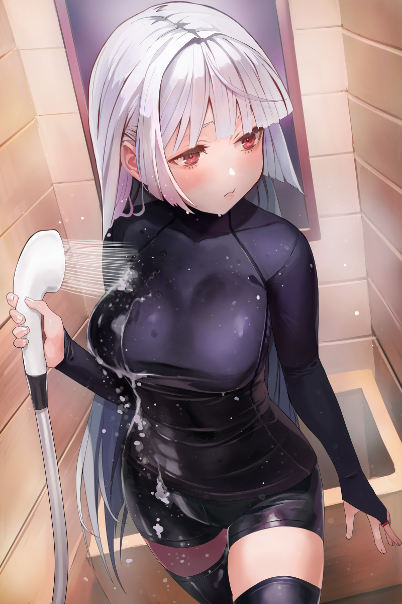 This is a pixiv picture whose title is お風呂つるちゃ.