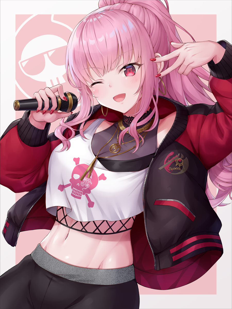 This is a pixiv picture whose title is Mori Calliope.