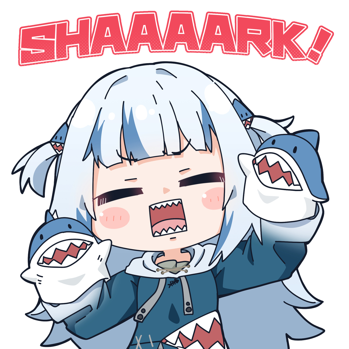 This is a pixiv picture whose title is SHAAAAAAARK.