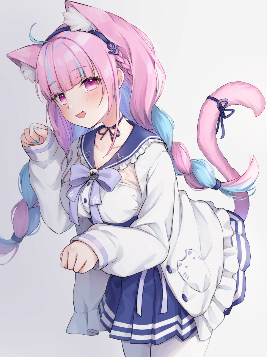 This is a pixiv picture whose title is にゃ～♡.