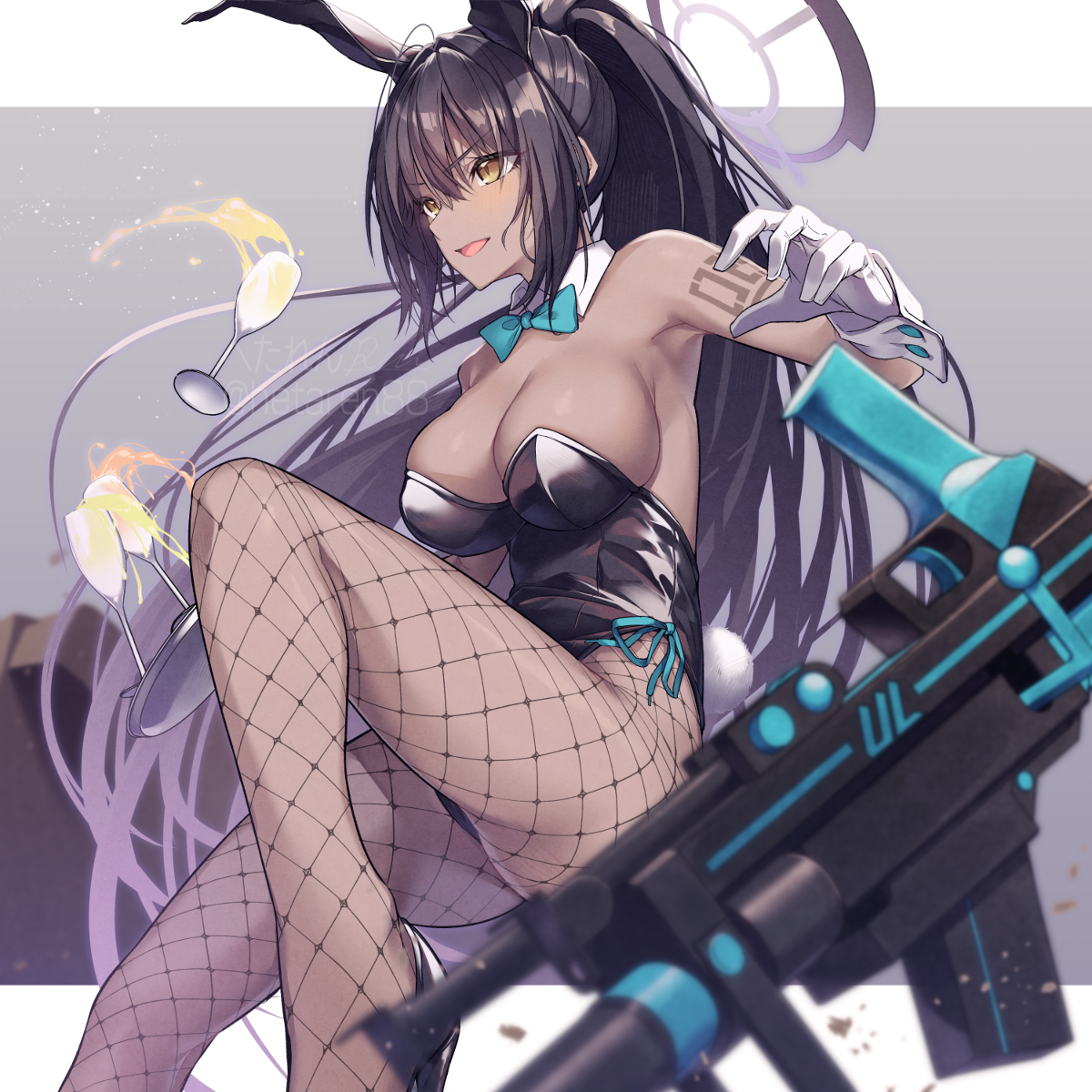This is a pixiv picture whose title is バニーカリン.