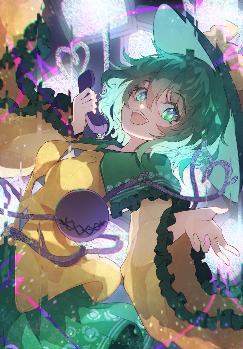 This is a pixiv picture whose title is もしもし.