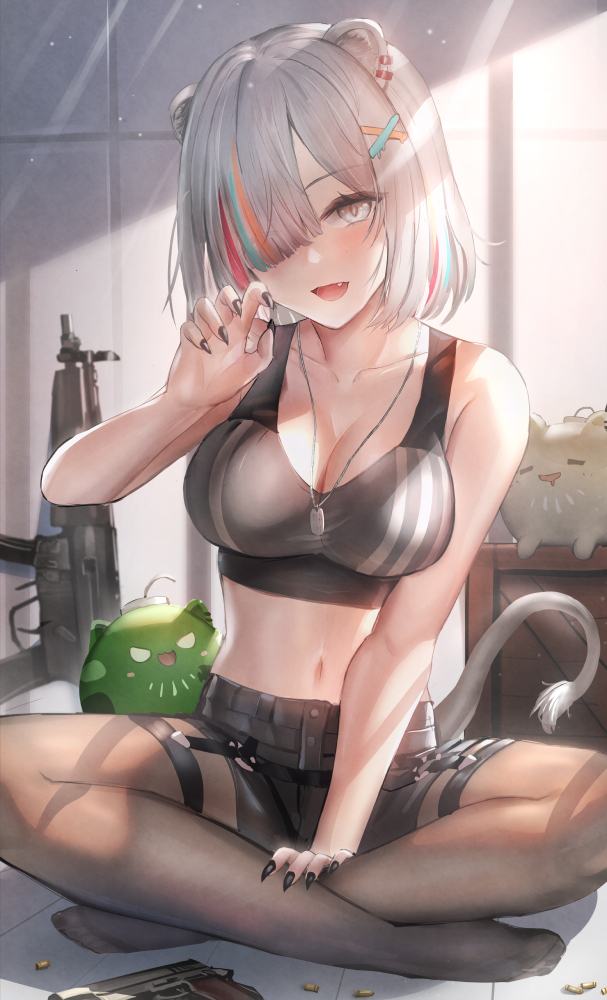 This is a pixiv picture whose title is ショートししろん.