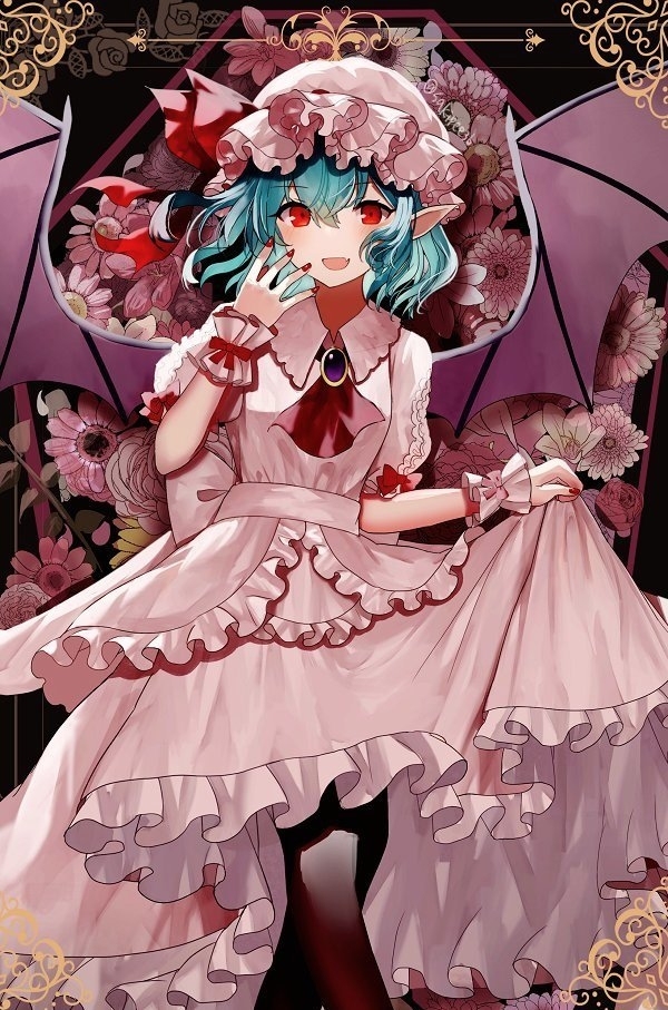 This is a pixiv picture whose title is レミリア.