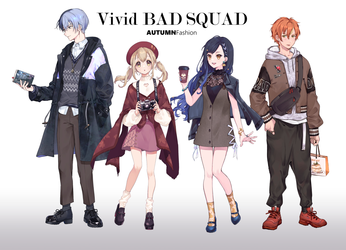 This is a pixiv picture whose title is ビビバス秋コーデ.