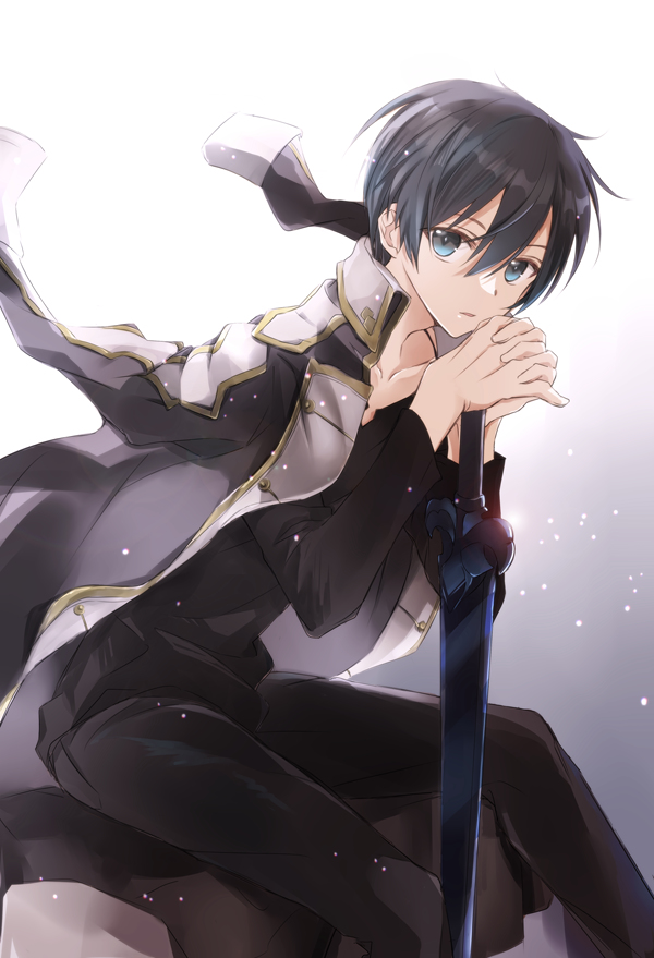 This is a pixiv picture whose title is キリト.