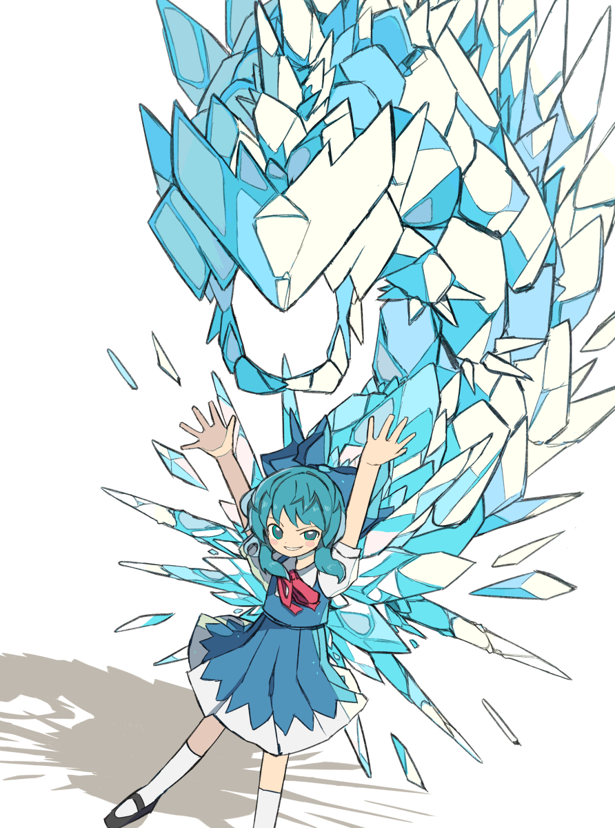 This is a pixiv picture whose title is チルノ.