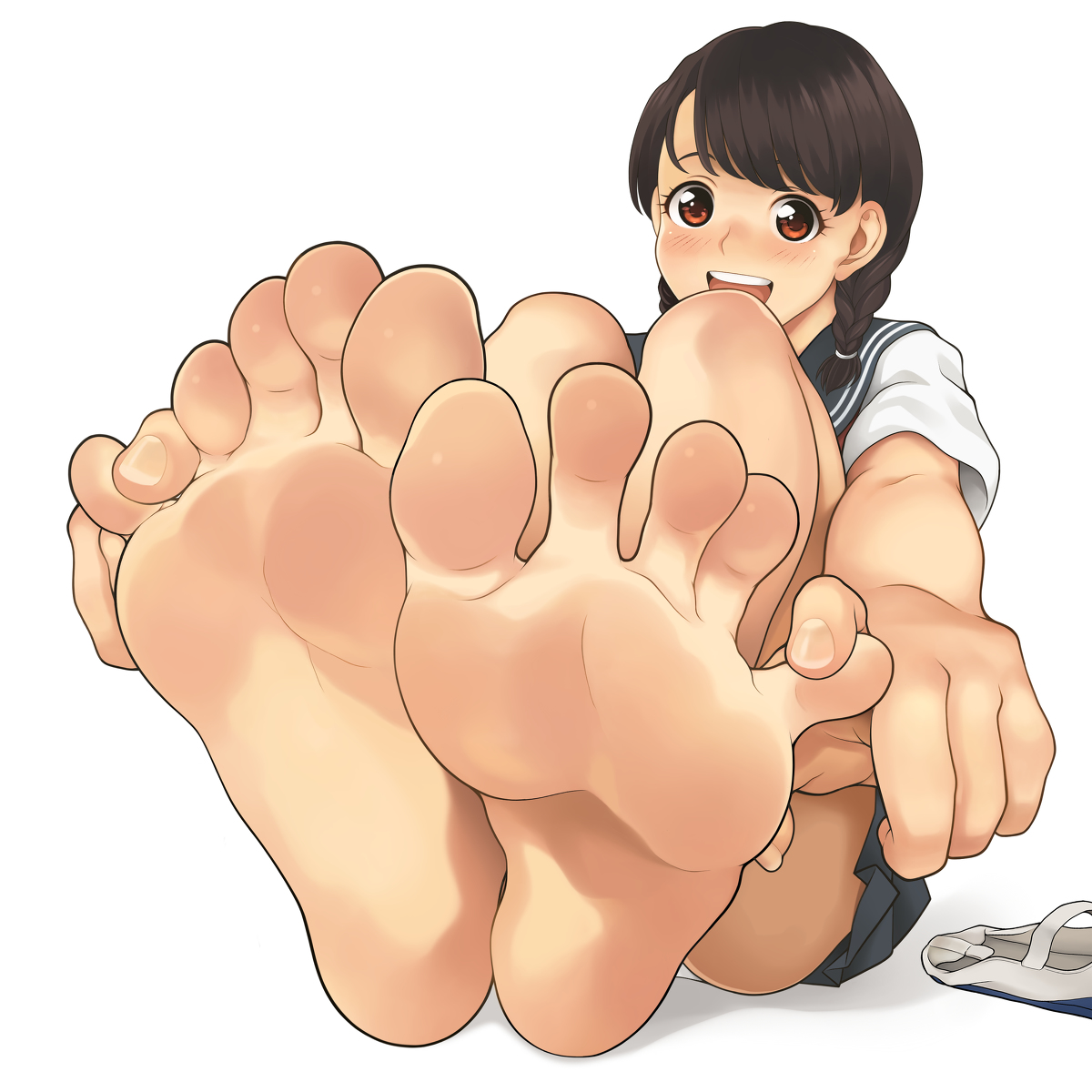 This is a pixiv picture whose title is JK.