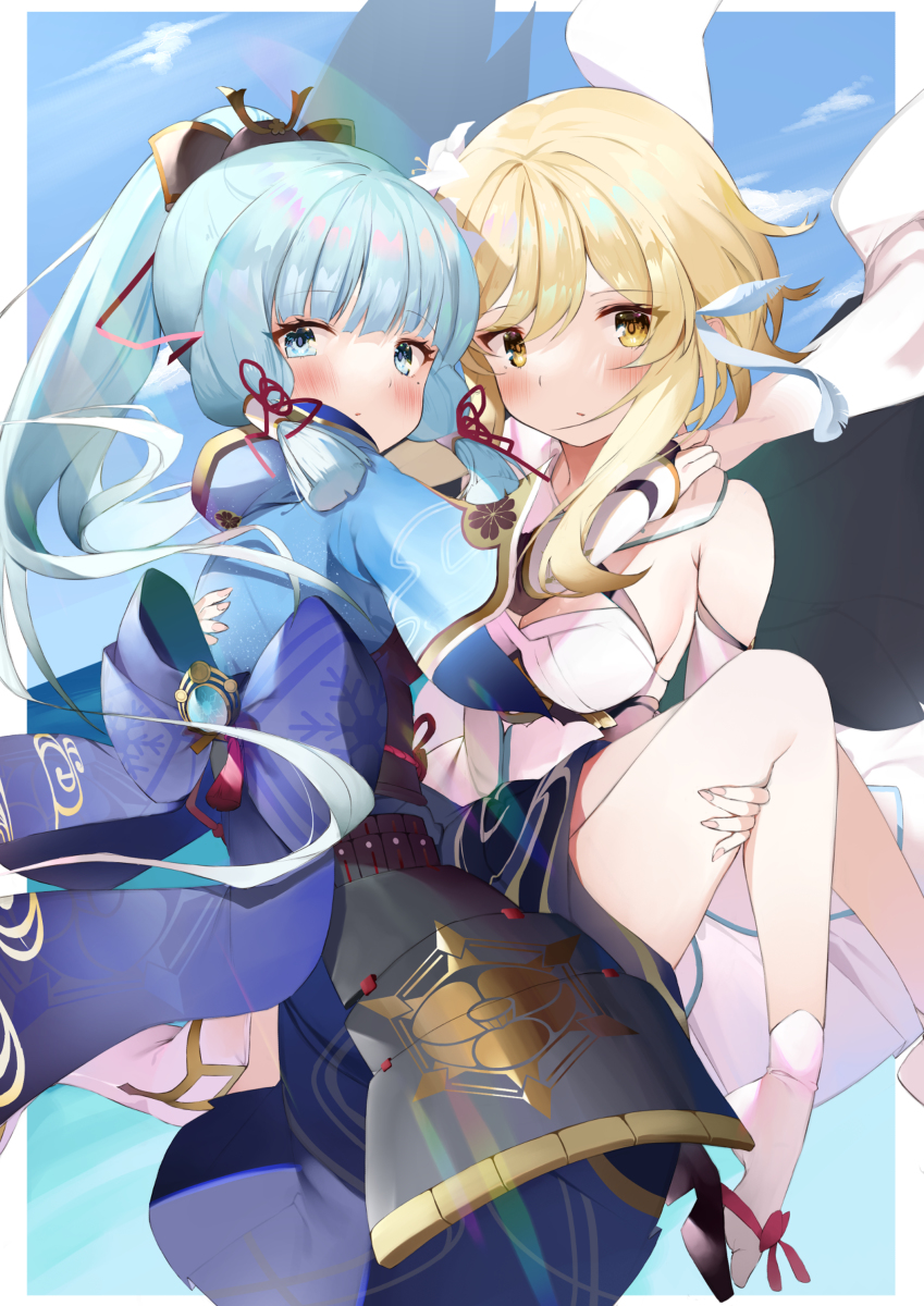 This is a pixiv picture whose title is お姫様だっこ.
