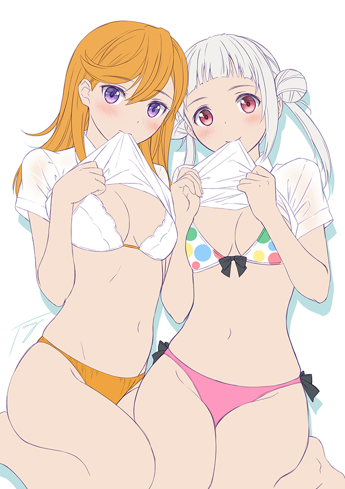This is a pixiv picture whose title is かのちぃが尊い！.