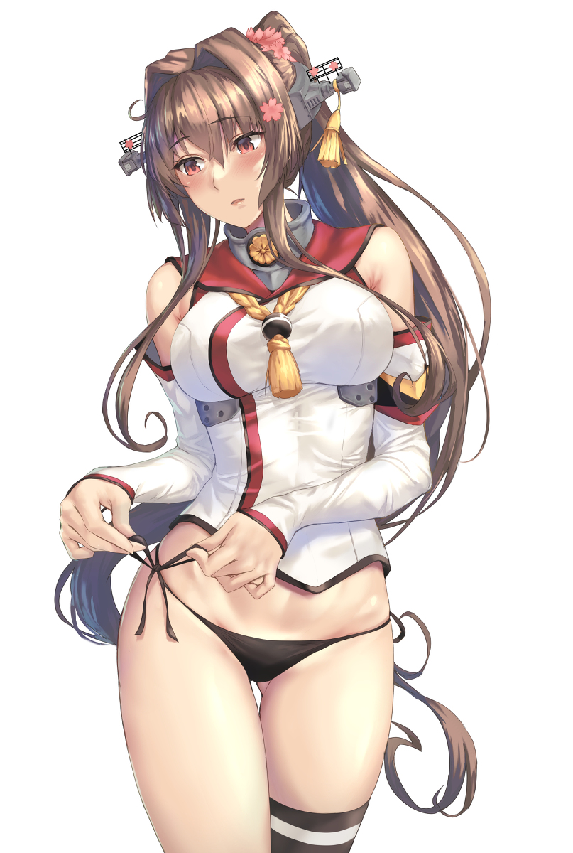 This is a pixiv picture whose title is 大和.