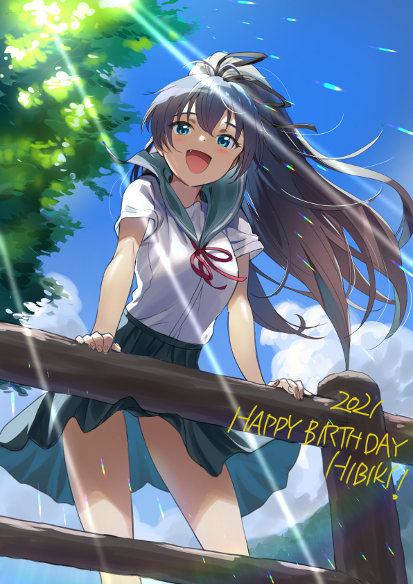 This is a pixiv picture whose title is 我那覇響誕生日絵2021.
