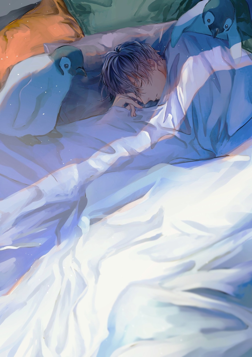 This is a pixiv picture whose title is おやすみ、いい夢を.