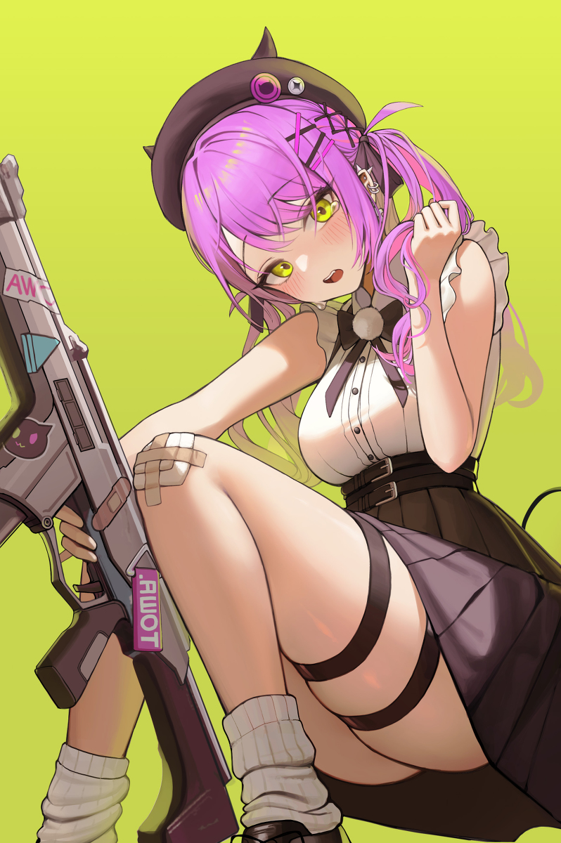 This is a pixiv picture whose title is 常闇トワ.