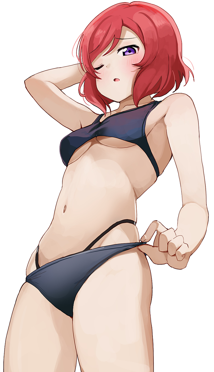 This is a pixiv picture whose title is 西木野真姫.