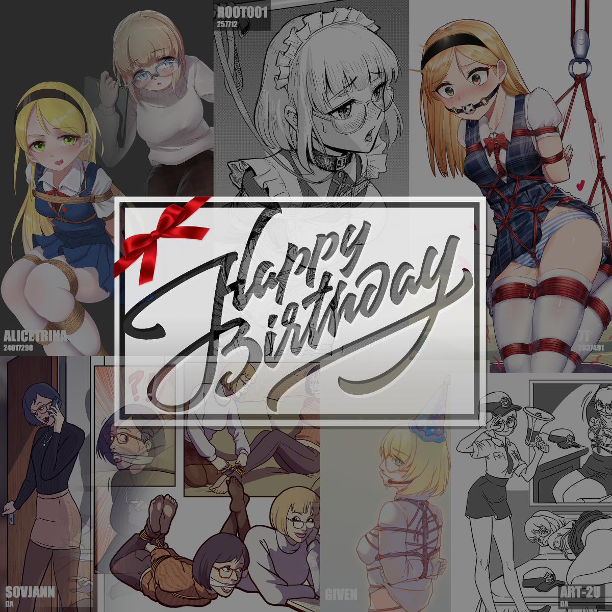 This is a pixiv picture whose title is Birthday Bundle.