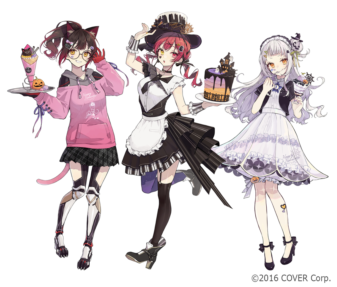 This is a pixiv picture whose title is ファミマ×ホロライブ.