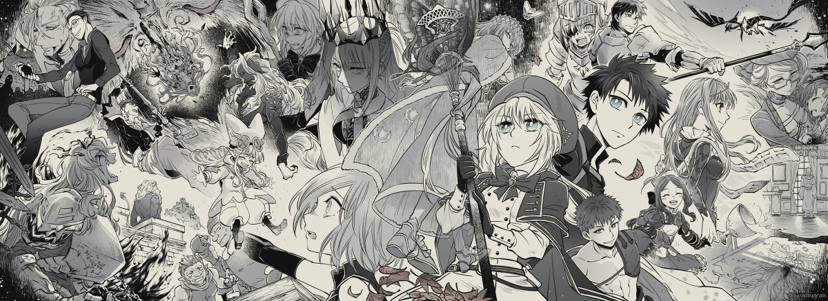 This is a pixiv picture whose title is アヴァロン・ル・フェ.