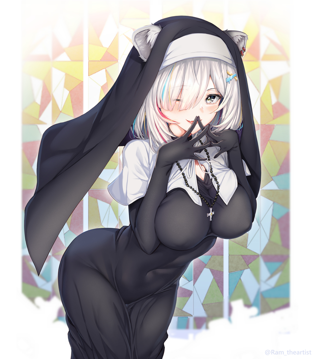 This is a pixiv picture whose title is Sister Shishiro Botan.