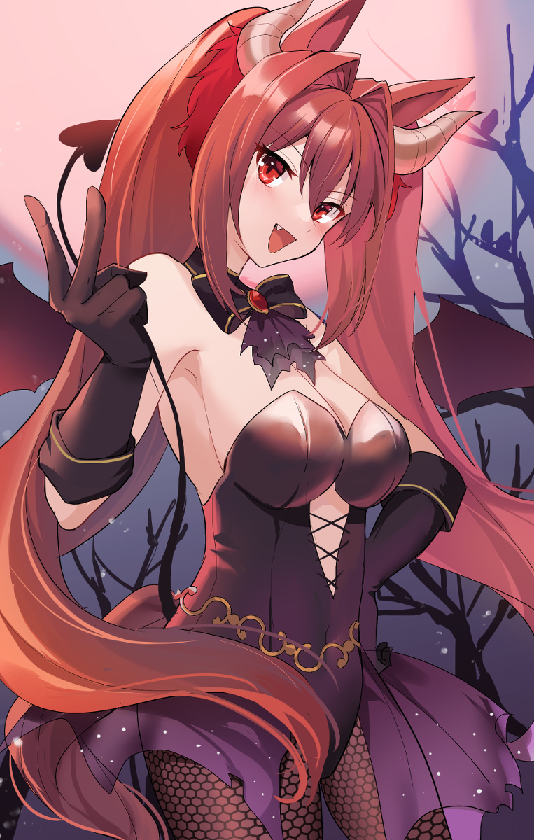 This is a pixiv picture whose title is ハロウィンダイワスカーレット.