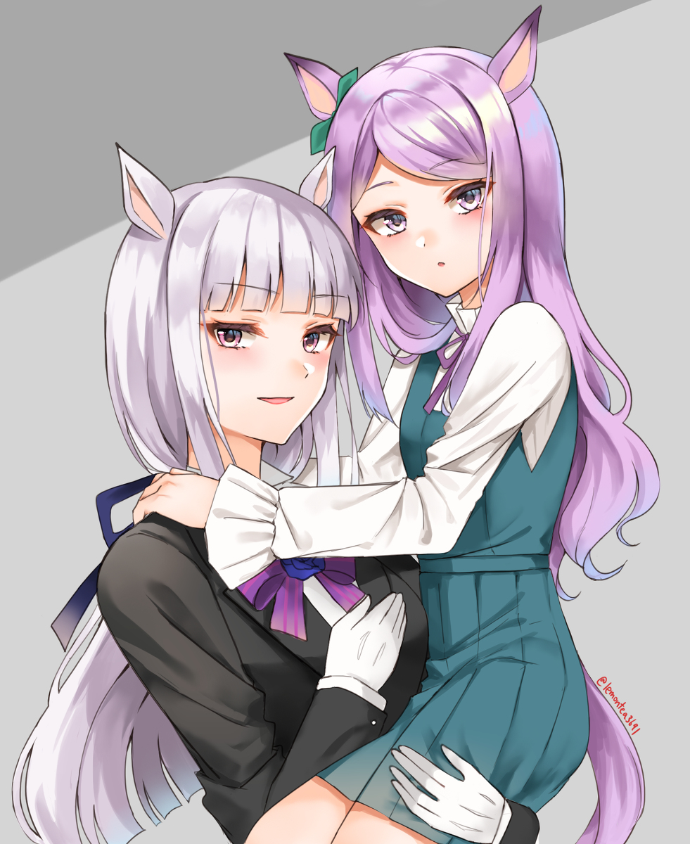 This is a pixiv picture whose title is 執事とお嬢さま.
