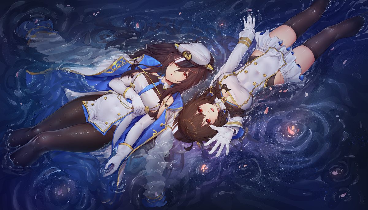 This is a pixiv picture whose title is 伊吹鞍马.