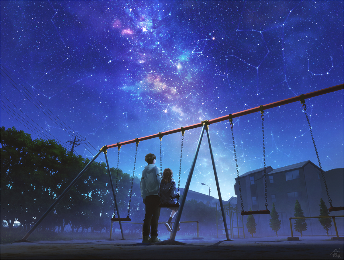 This is a pixiv picture whose title is STARS.