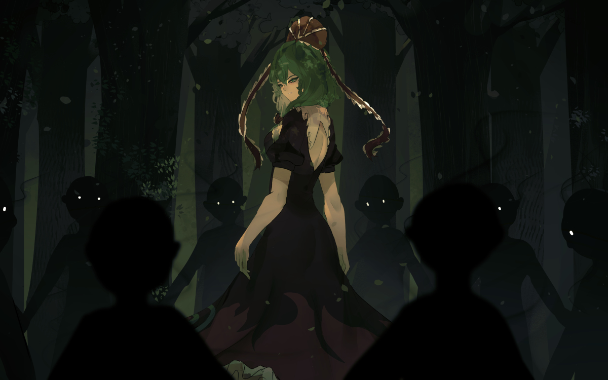 This is a pixiv picture whose title is Kagome Kagome.
