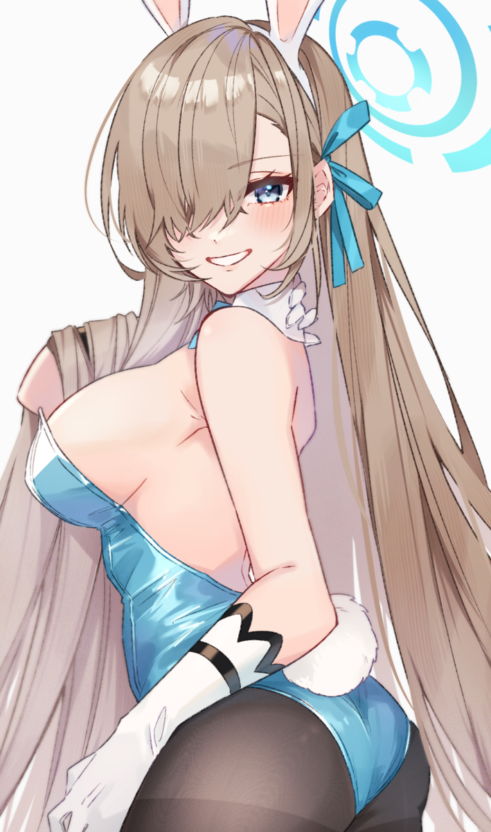 This is a pixiv picture whose title is バニーアスナ.