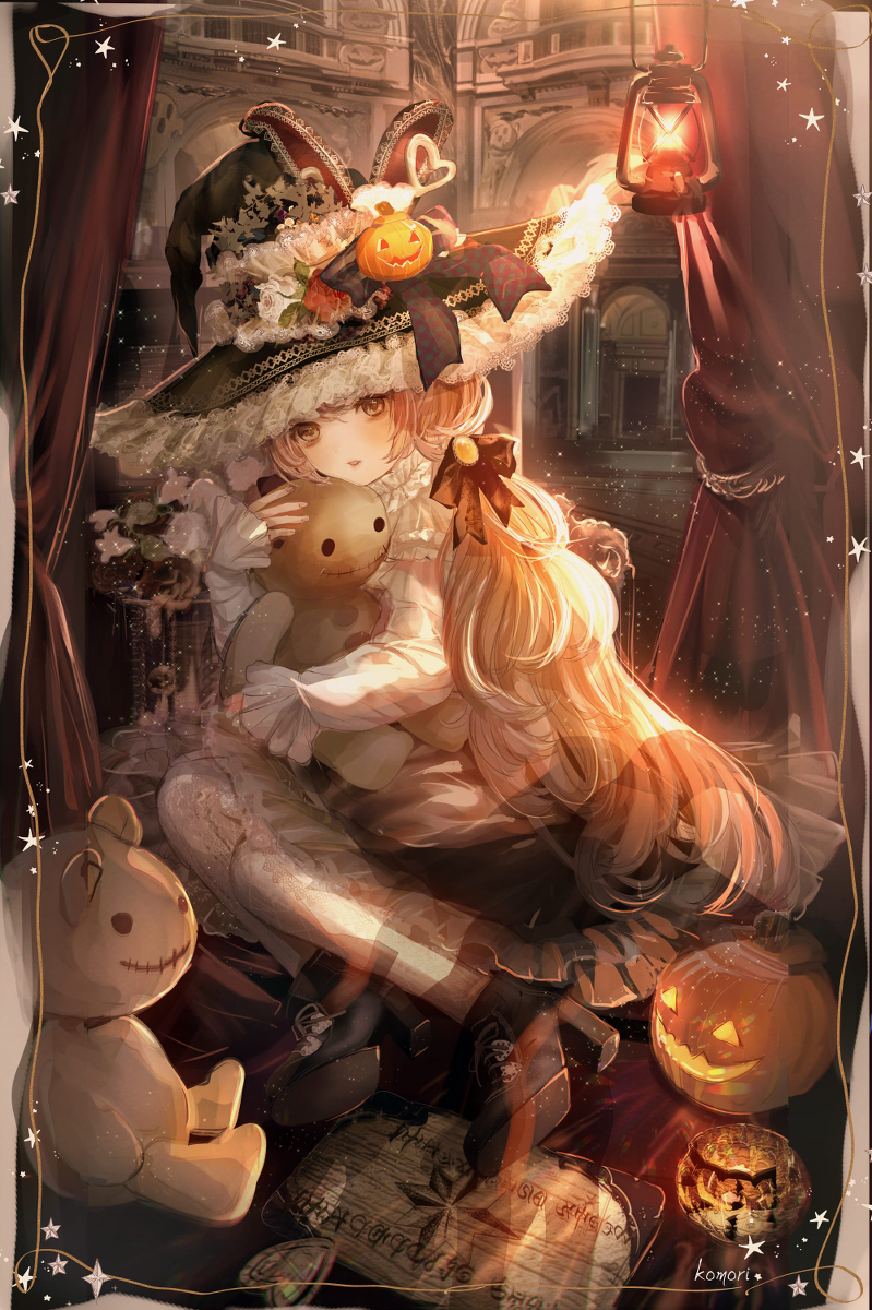 This is a pixiv picture whose title is ハロウィンナイト.