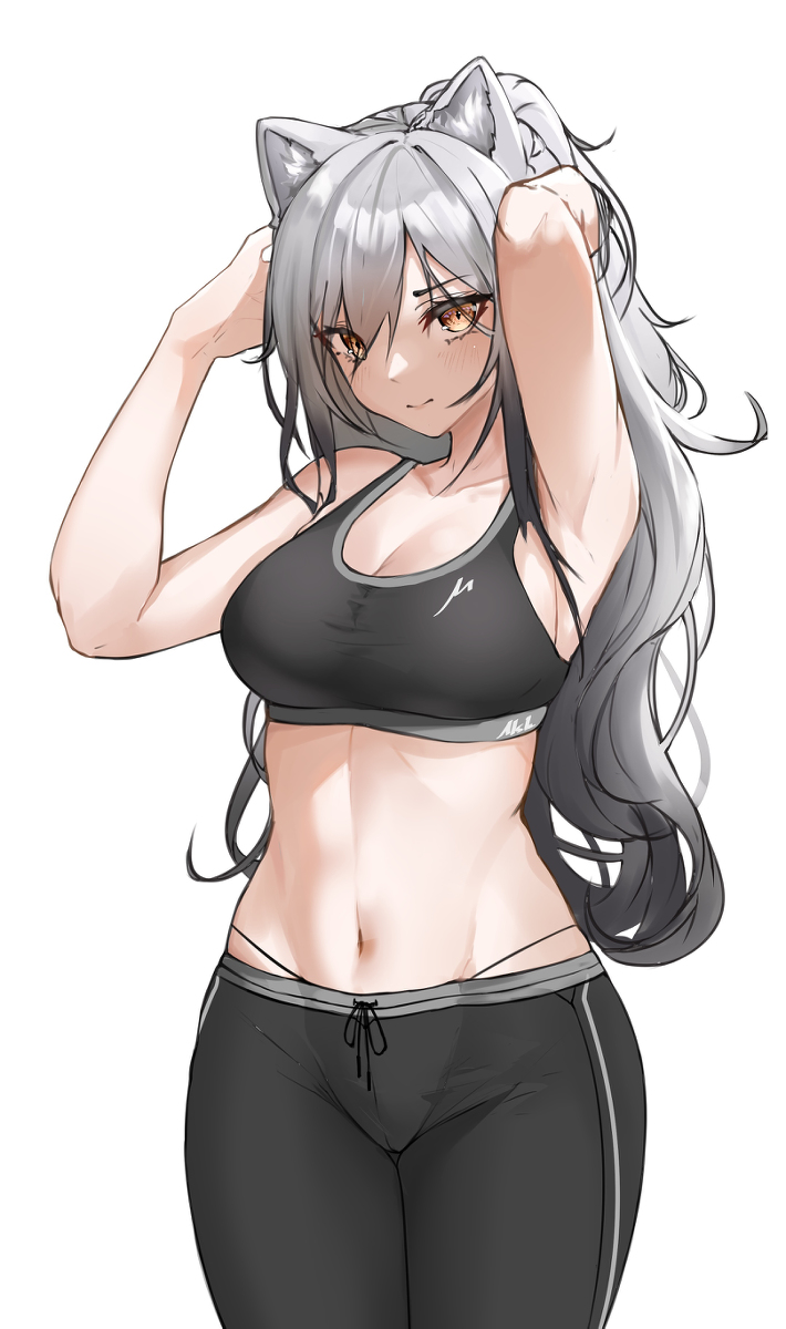 This is a pixiv picture whose title is Sportswear Schwarz.