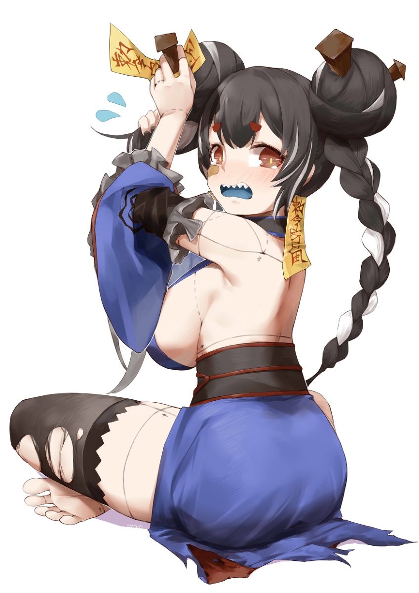 This is a pixiv picture whose title is 黑岛麻由.