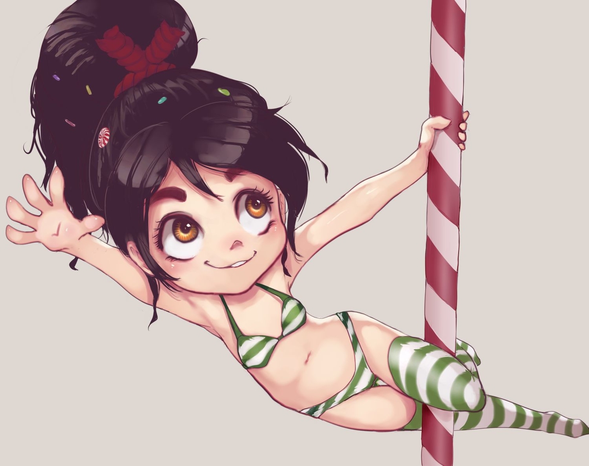 This is a pixiv picture whose title is Vanellope.